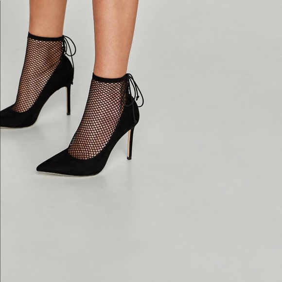 Zara Shoes - Zara high heels with mesh size 6 nwt